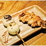 とり喜 - かしわ、小玉ねぎ