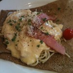 ダニーズレストラン - パスタガレット　カルボナーラ