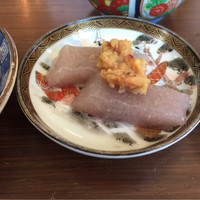 あそび割烹 さん葉か - 自家製蒟蒻の大豆味噌和え
