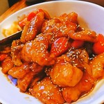 創作ダイニングKAZU - 鱈？の酢豚風？
