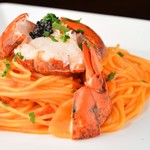 Lobster tomato cream sauce