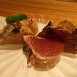 すし瀬名波 - 初鰹と鰆のたたき