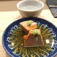 日本橋蛎殻町 すぎた - 名物の鮟肝