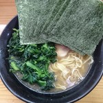 巓 - 中盛ラーメン＋のりＷ・ほうれん草増し