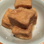 壌 - 揚げ豆腐の旨煮。