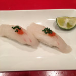 龍文支店 - 定番のフグの握り