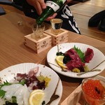 青森ねぶたワールド 三宮本店 - 田酒