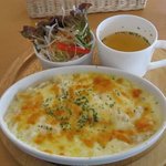 カフェ＆クラフト二喜 - グラタン