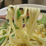 無銘 - 平打ち中太麺
