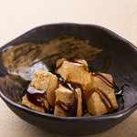 出汁と信州ごはん 佐久屋本店 - わらび餅（きな粉）￥550（税抜）