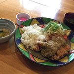 Mamma Yako Fuku - 今週のランチ
                        福味鶏のから揚げフキ味噌ソースプレート