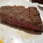 焼肉 銀座コバウ 特別室 - 2017年3月：最高級シャトーブリアン…私はミディアムくらいが好み♡