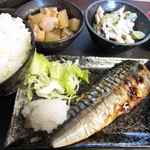 つるきち食堂 - 焼き魚定食
