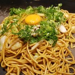 白鳥 - いかしょうゆ焼きそば！大盛　