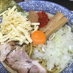 狼煙 - 狼煙まぜそば並 200g 890円/※カレーまぜそばに変更＋50円/＋とろけるチーズ120円