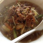 笑華亭 - ホルモンラーメン 780円