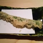 てんぷら　成生 - アスパラ(先端)