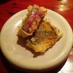 てんぷら　成生 - 鯵(アジ)