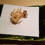 てんぷら　成生 - 車海老(頭･海老味噌)