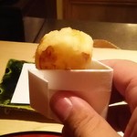 てんぷら　成生 - 新タマネギ