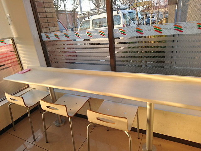 イートインコーナーがあるコンビニ １９件目 By 文文ぶん セブンイレブン 清水6丁目店 武蔵大和 その他 食べログ