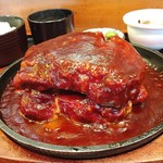 Nishifuji - 名物 特大とんてき定食