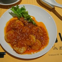 中国料理 四川 - エビのチリソース