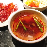 草の家 赤坂店 - ユッケジャンスープ