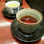 Nodaiwa - 煎茶の他食後のほうじ茶がサービス