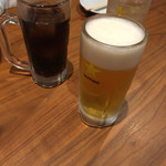 鉄板屋 Ramp - ビール、コーラ、ジンジャーエール