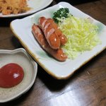 亀善 - ウインナー焼き2017.04.17