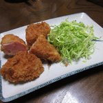 亀善 - ハムカツ2017.04.17