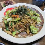 亀善 - やきそば2017.04.17