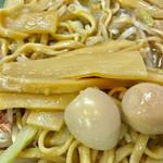 らーめん つの旨 - うずらとメンマアップ【料理】 