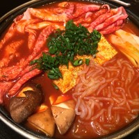 焼肉 銀座コバウ 特別室 - 黒毛和牛すき焼き(韓国風)
