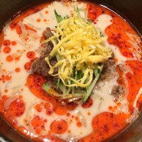 焼肉 銀座コバウ 特別室 - 担々冷麺