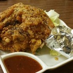 焼き鳥みかみ - 足揚げ