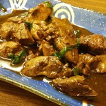 焼き鳥みかみ - レバニラ