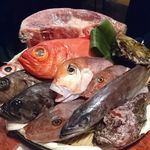 海鮮出汁居酒屋　淡路島の恵み だしや - ざる見せ