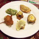 ガラムマサラ - 前菜盛り合わせ