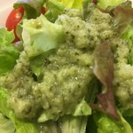 ら・て～る - サラダwithバジルドレッシング