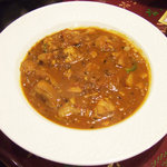 ガラムマサラ - 梅とチキンのカレー(1080円)