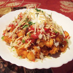 アヒリヤ - チャナパプリチャート(770円)