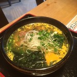 Keishun - 地鶏カレーラーメン＠800