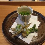 くろぎ - 天麩羅とうすい豆