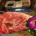 若富 - 大山黒牛のリブロース2600円