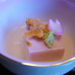 山田屋 - 先付け、桜豆腐