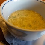 山田屋 - 雑炊アップ…玉子がきめ細やかです。美味しい！