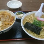 長坂食堂 - セットでドーン！