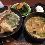 カレーうどん 富貴堂 - 夜定食